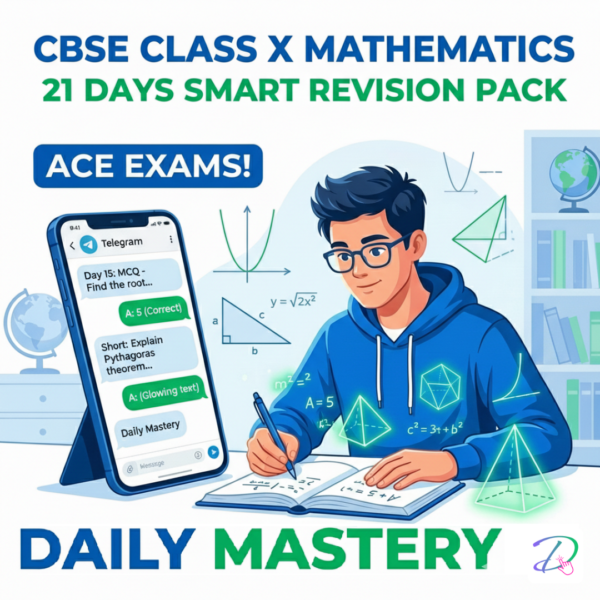 CBSE Class X MATHEMATICS: 21 Days Smart Revision Pack