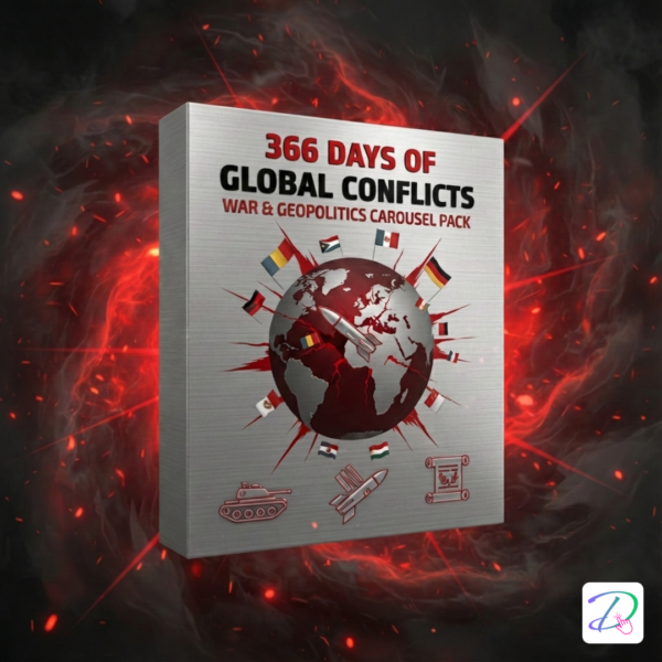 366 Days of Global Conflicts: War & Geopolitics Carousel Pack